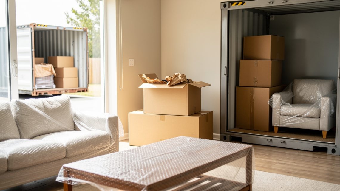 Garde-meuble ou conteneur : guide pratique avant un déménagement