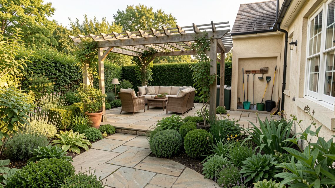 8 équipements pour aménager un jardin pratique autour de la maison