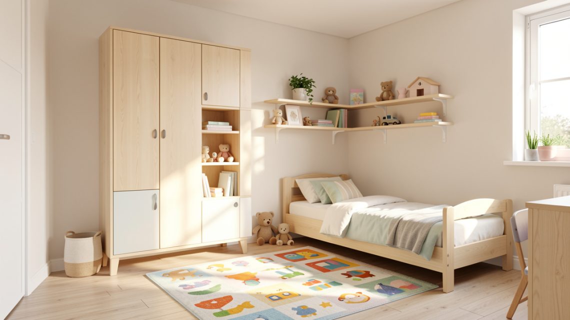 Aménager une petite chambre d’enfant : 7 idées pour gagner de la place
